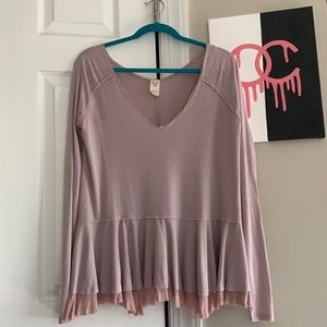 Free People Long Sleeve Top